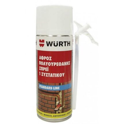 Wurth-S-Line-Pu-Spray-afros-polyoyrethanis-enos-systatikoy-heiros-300ml
